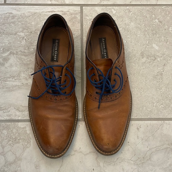ashton grey Shoes Ashton Grey Mens Cognac Oxford Dress Shoes Poshmark